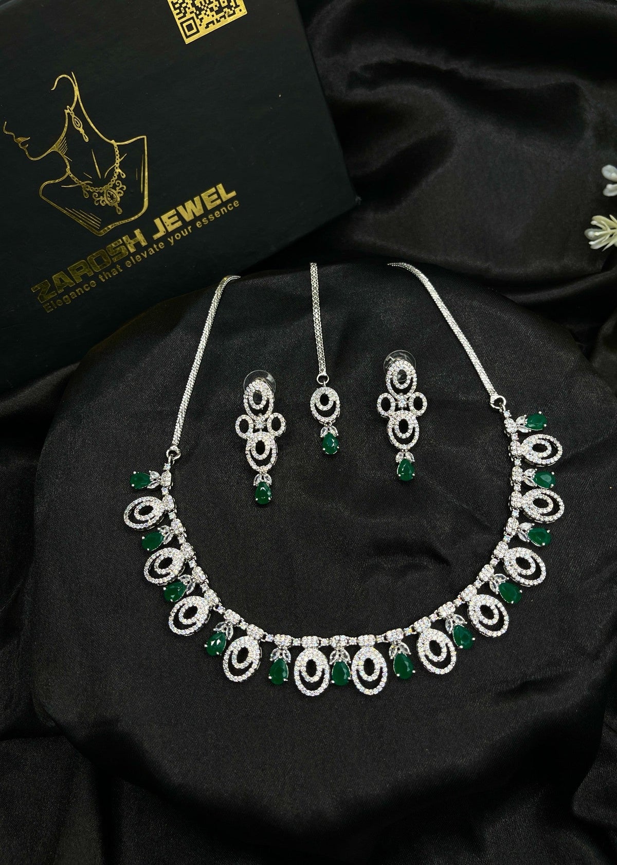 Shop the Shibba Necklace Set from Zarosh Jewel