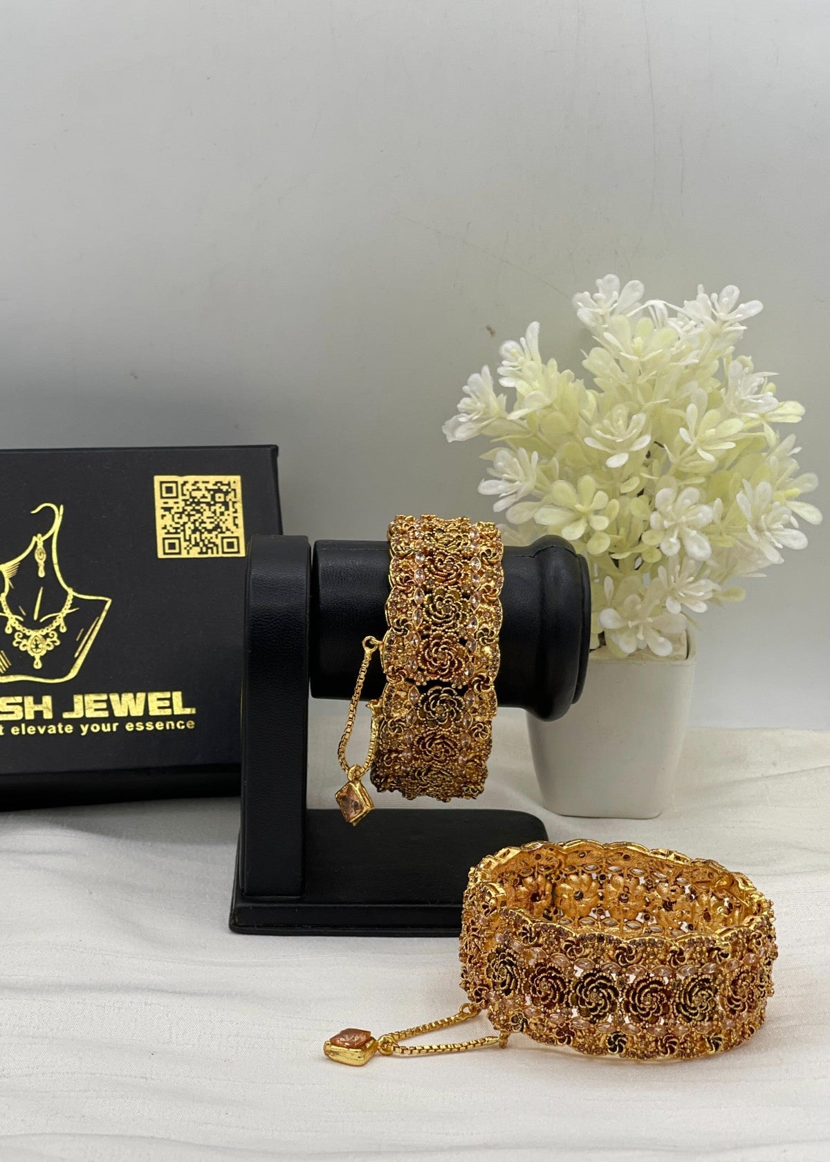Shop the Shifa Antique Karas from Zarosh Jewel