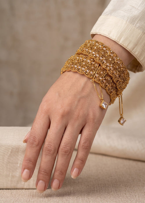 Shifa Antique Karas by Zarosh Jewel