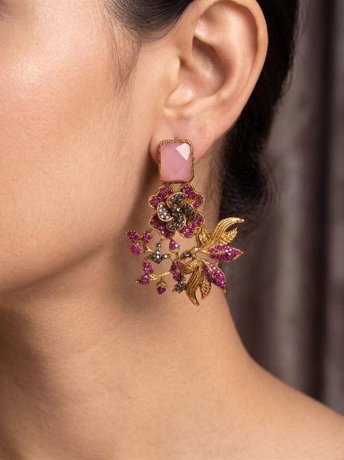 Shop the Shomaila Statement Earrings from Zarosh Jewel