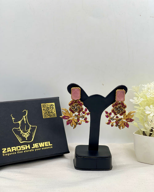 Shop the Shomaila Statement Earrings from Zarosh Jewel
