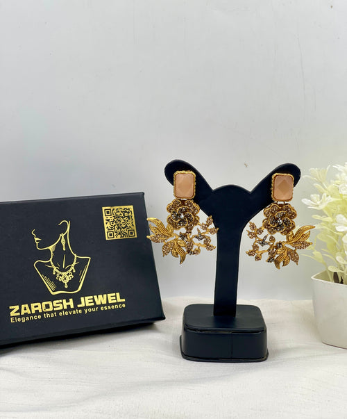 Shop the Shomaila Statement Earrings from Zarosh Jewel