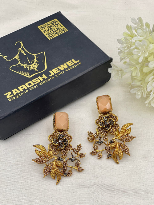 Shop the Shomaila Statement Earrings from Zarosh Jewel