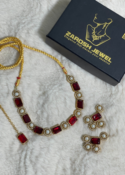 Shop the Sia Necklace Set from Zarosh Jewel