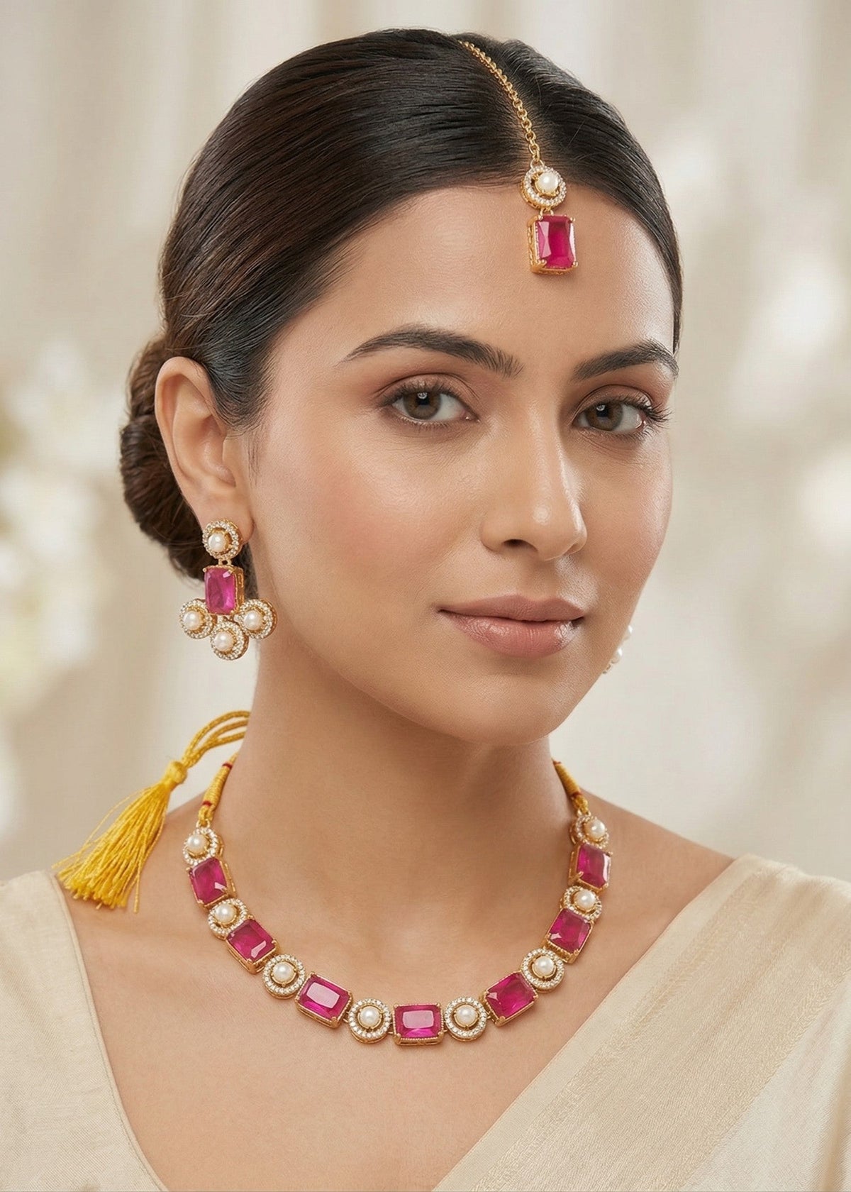 Shop the Sia Necklace Set from Zarosh Jewel