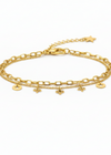 Silsila Layered Bracelet by Zarosh Jewel