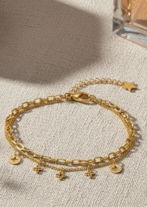 Shop the Silsila Layered Bracelet from Zarosh Jewel
