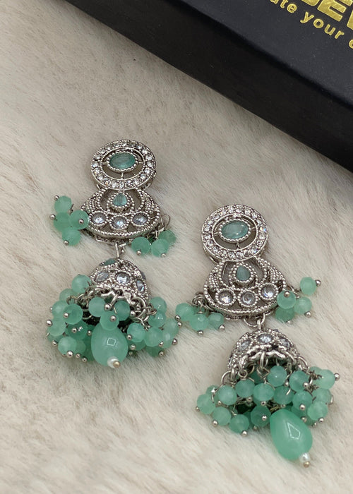 Shop the Sitara Floral Drops from Zarosh Jewel