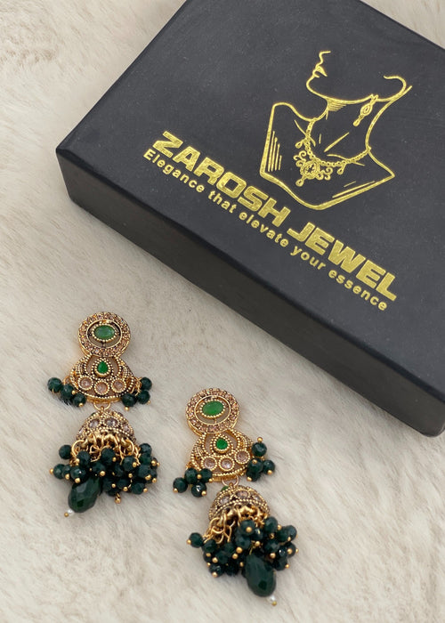 Shop the Sitara Floral Drops from Zarosh Jewel