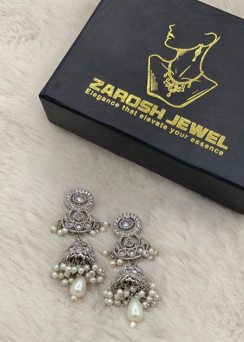 Shop the Sitara Floral Drops from Zarosh Jewel