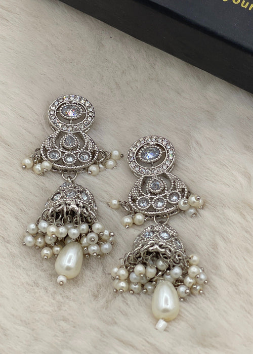 Shop the Sitara Floral Drops from Zarosh Jewel