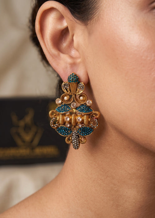 Shop the Sitara Heritage Earring from Zarosh Jewel
