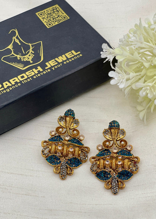 Shop the Sitara Heritage Earring from Zarosh Jewel
