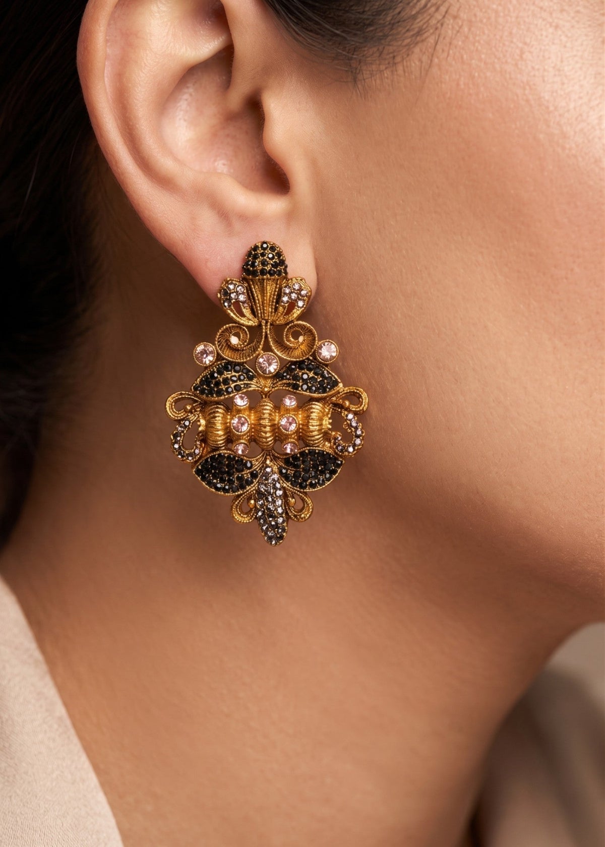 Shop the Sitara Heritage Earring from Zarosh Jewel