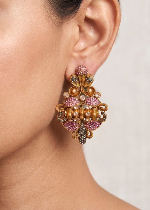 Shop the Sitara Heritage Earring from Zarosh Jewel