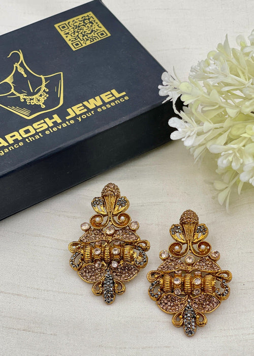 Shop the Sitara Heritage Earring from Zarosh Jewel
