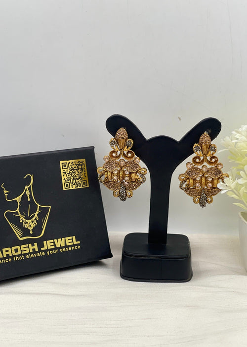 Shop the Sitara Heritage Earring from Zarosh Jewel