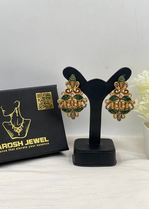Shop the Sitara Heritage Earring from Zarosh Jewel