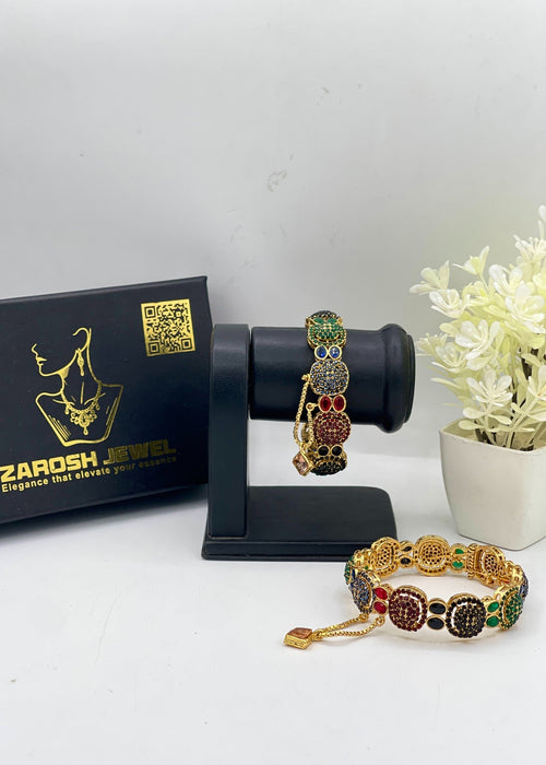 Shop the Sobia Openable Bangle Set from Zarosh Jewel