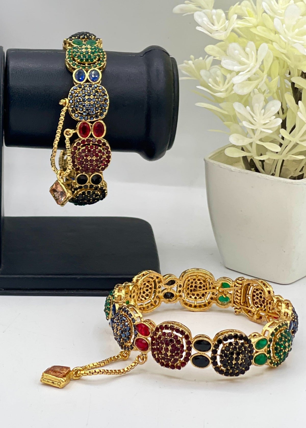 Shop the Sobia Openable Bangle Set from Zarosh Jewel