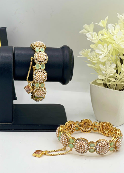 Shop the Sobia Openable Bangle Set from Zarosh Jewel