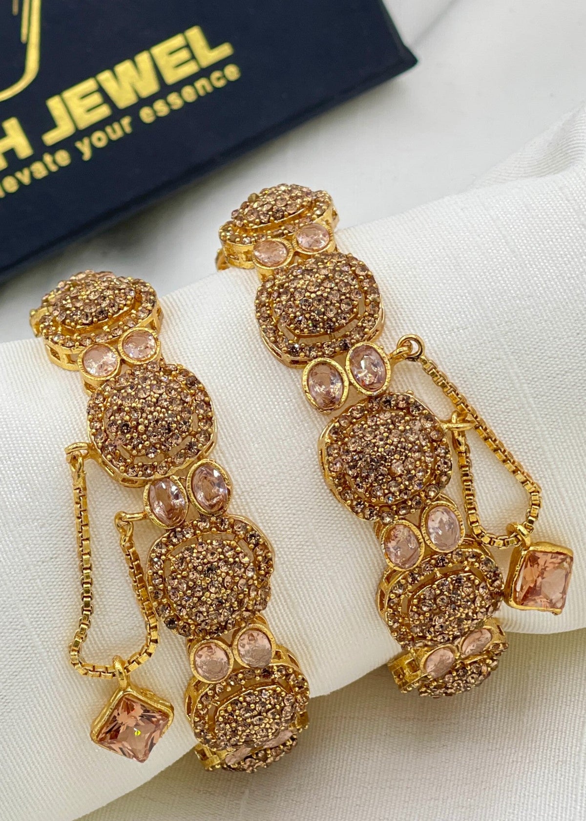 Shop the Sobia Openable Bangle Set from Zarosh Jewel