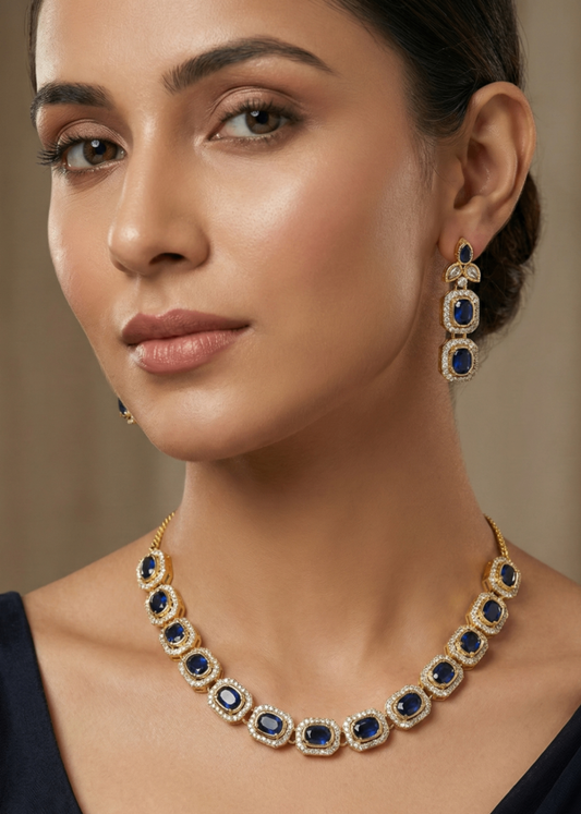 Sofia Necklace Set by Zarosh Jewel