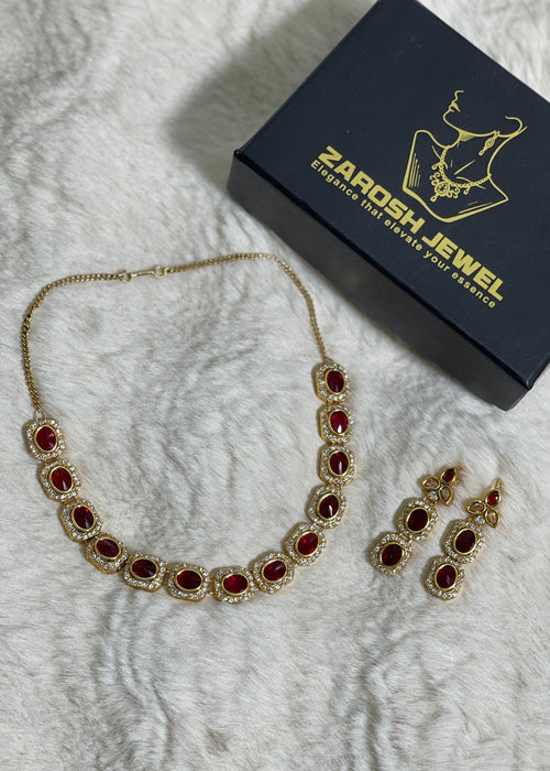 Shop the Sofia Necklace Set from Zarosh Jewel