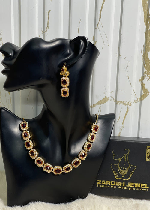 Shop the Sofia Necklace Set from Zarosh Jewel
