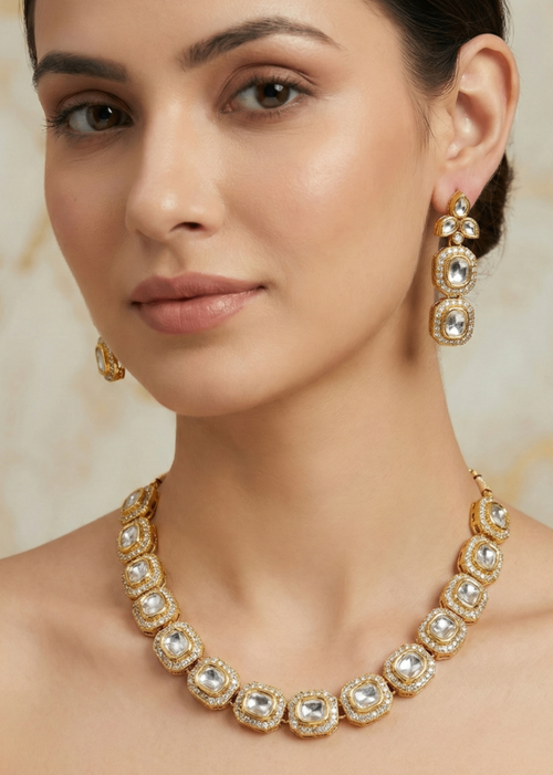 Shop the Sofia Necklace Set from Zarosh Jewel