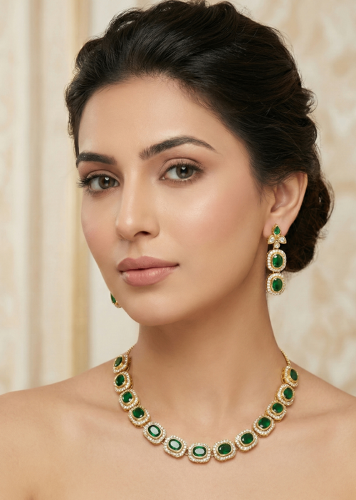 Shop the Sofia Necklace Set from Zarosh Jewel