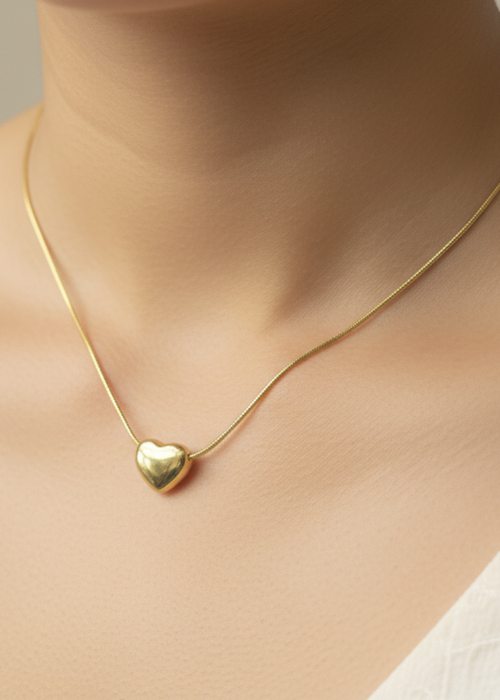 Shop the Solitaire Heart Locket from Zarosh Jewel