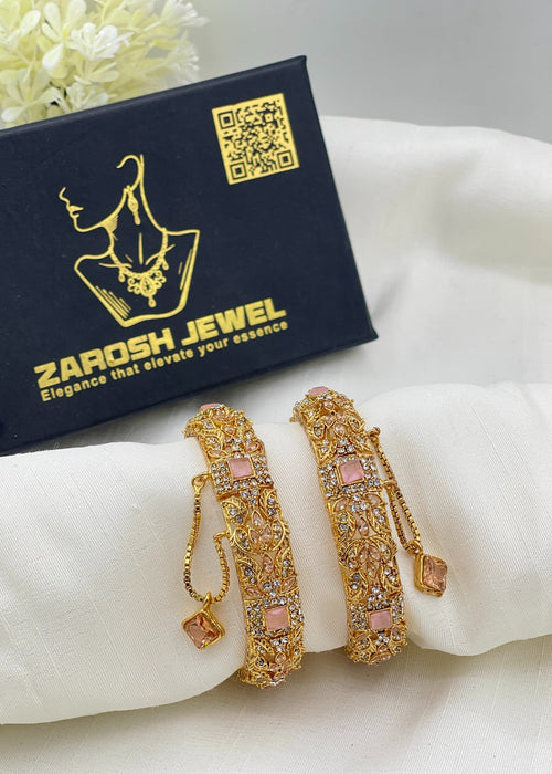 Shop the Soni Openable Bangle Set from Zarosh Jewel