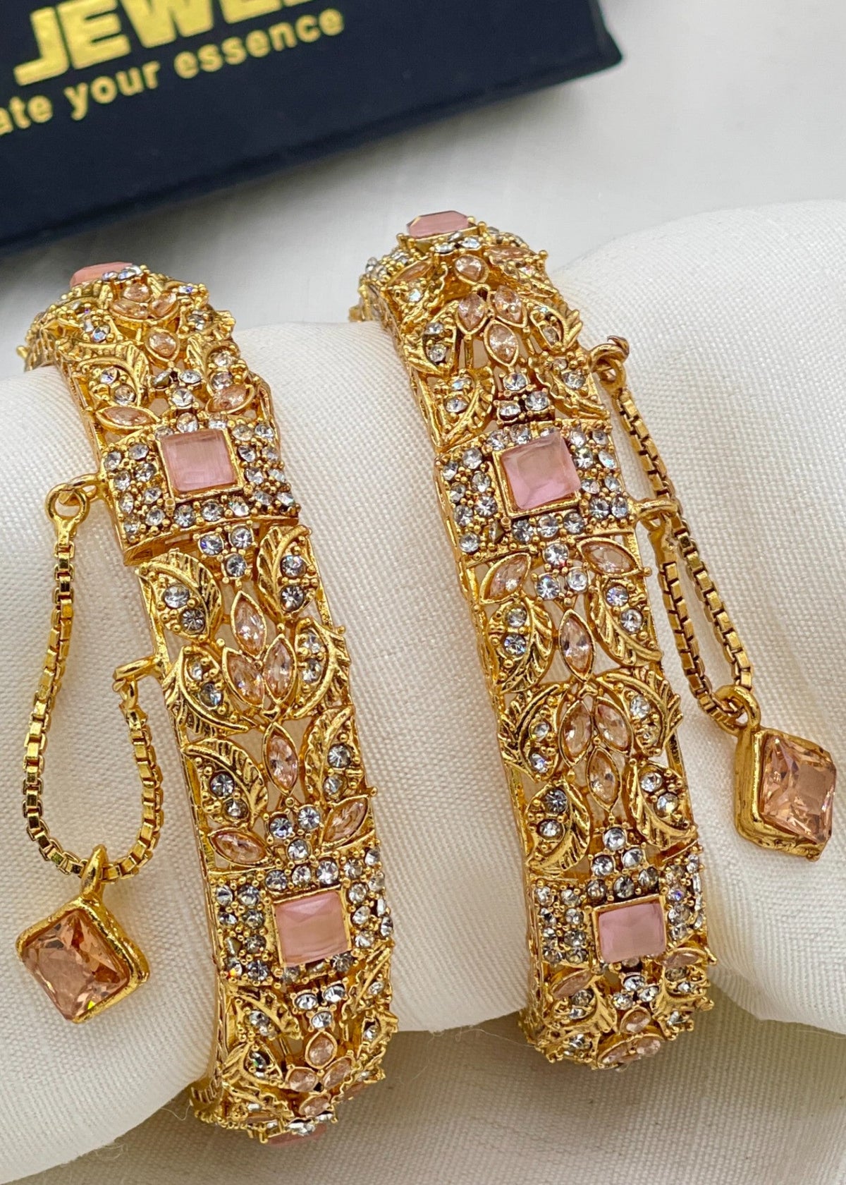 Shop the Soni Openable Bangle Set from Zarosh Jewel