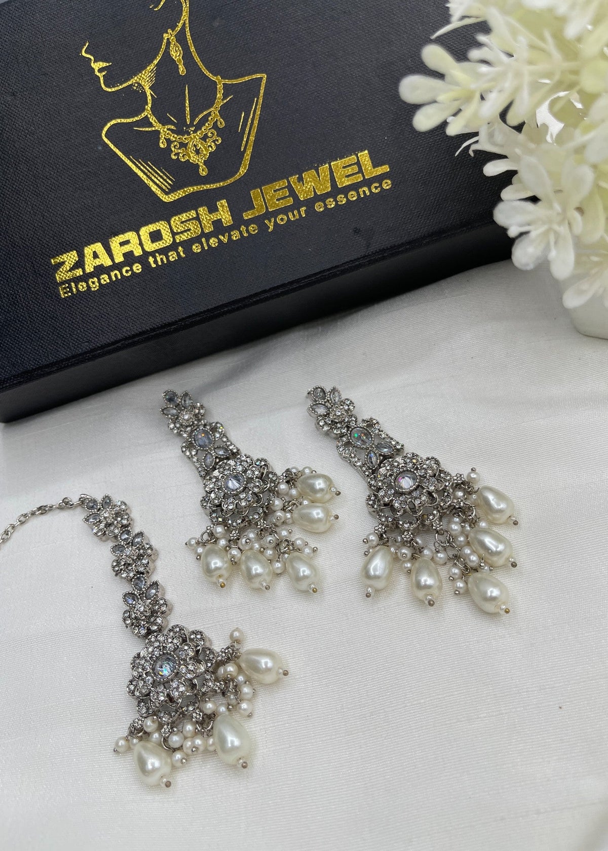 Shop the Sophia Earrings Tikka from Zarosh Jewel