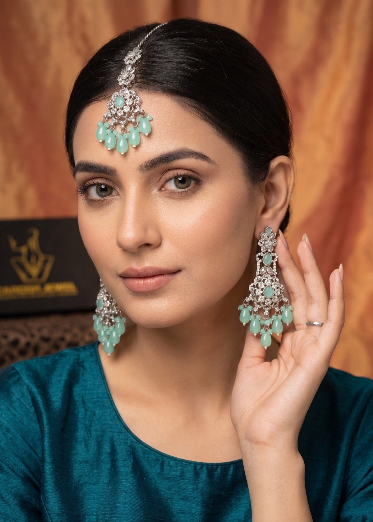 Shop the Sophia Earrings Tikka from Zarosh Jewel