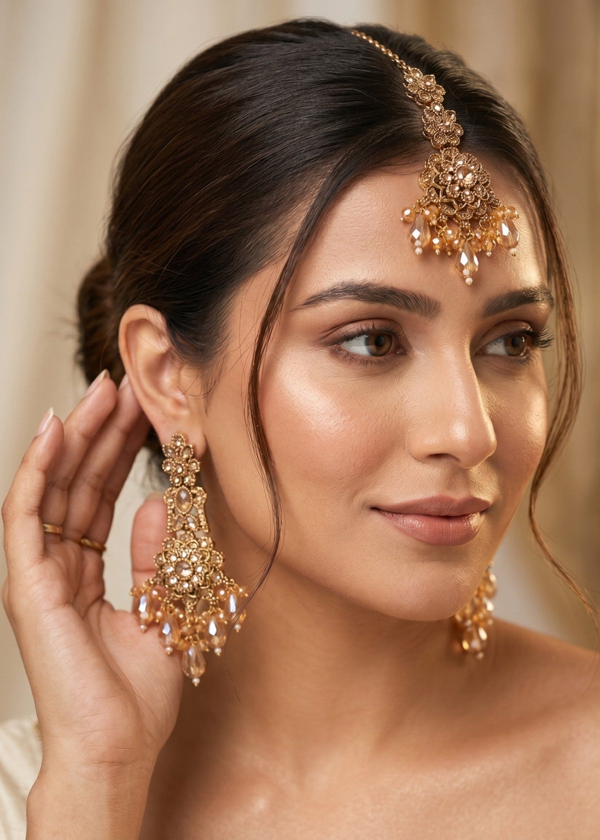 Shop the Sophia Earrings Tikka from Zarosh Jewel