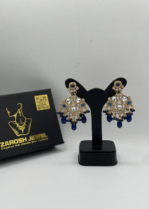 Shop the Soraya Chandbali Earrings from Zarosh Jewel