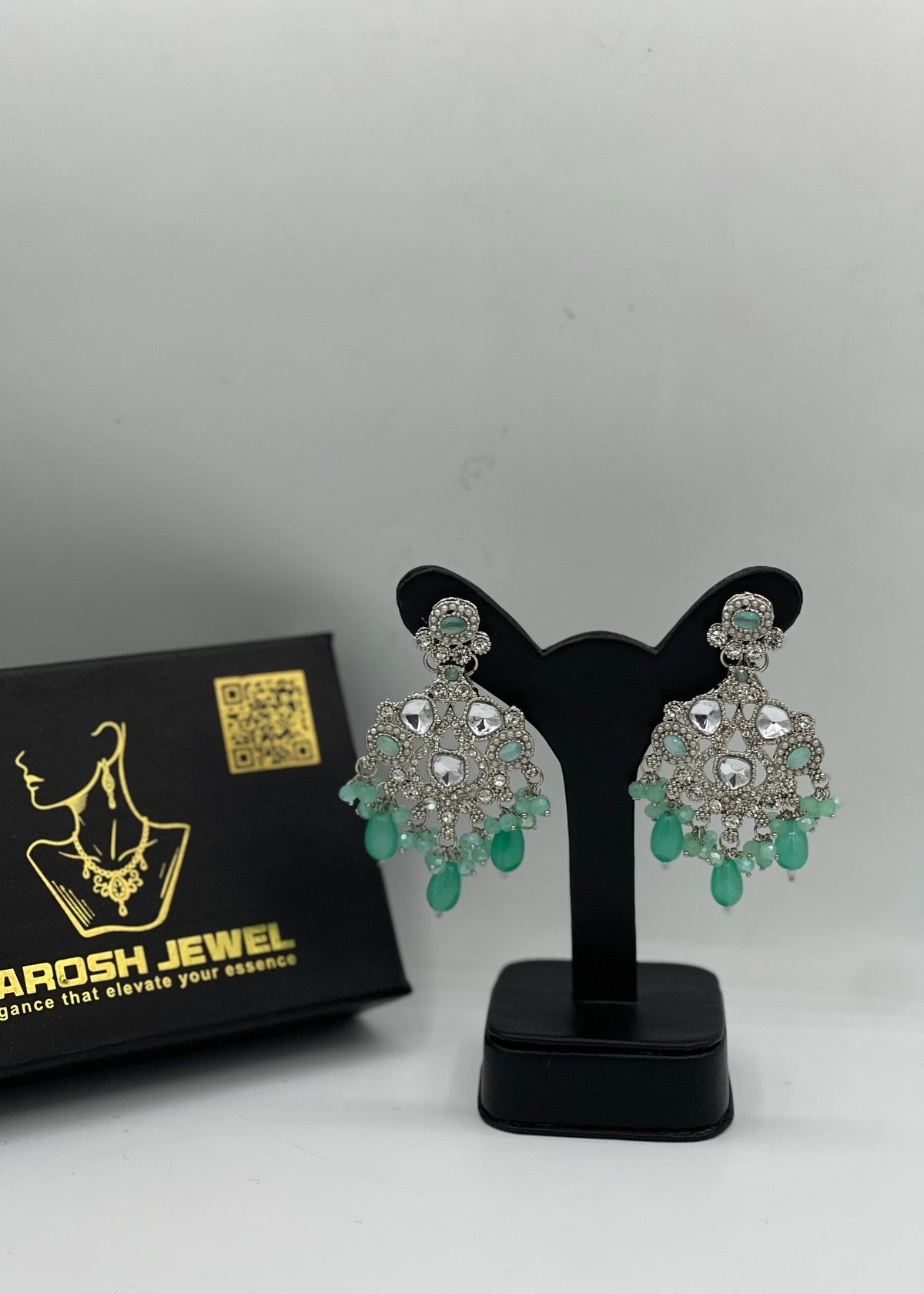 Shop the Soraya Chandbali Earrings from Zarosh Jewel