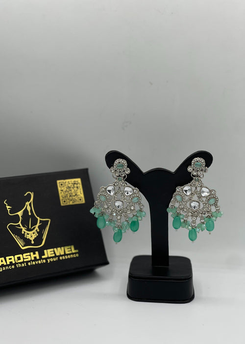 Shop the Soraya Chandbali Earrings from Zarosh Jewel