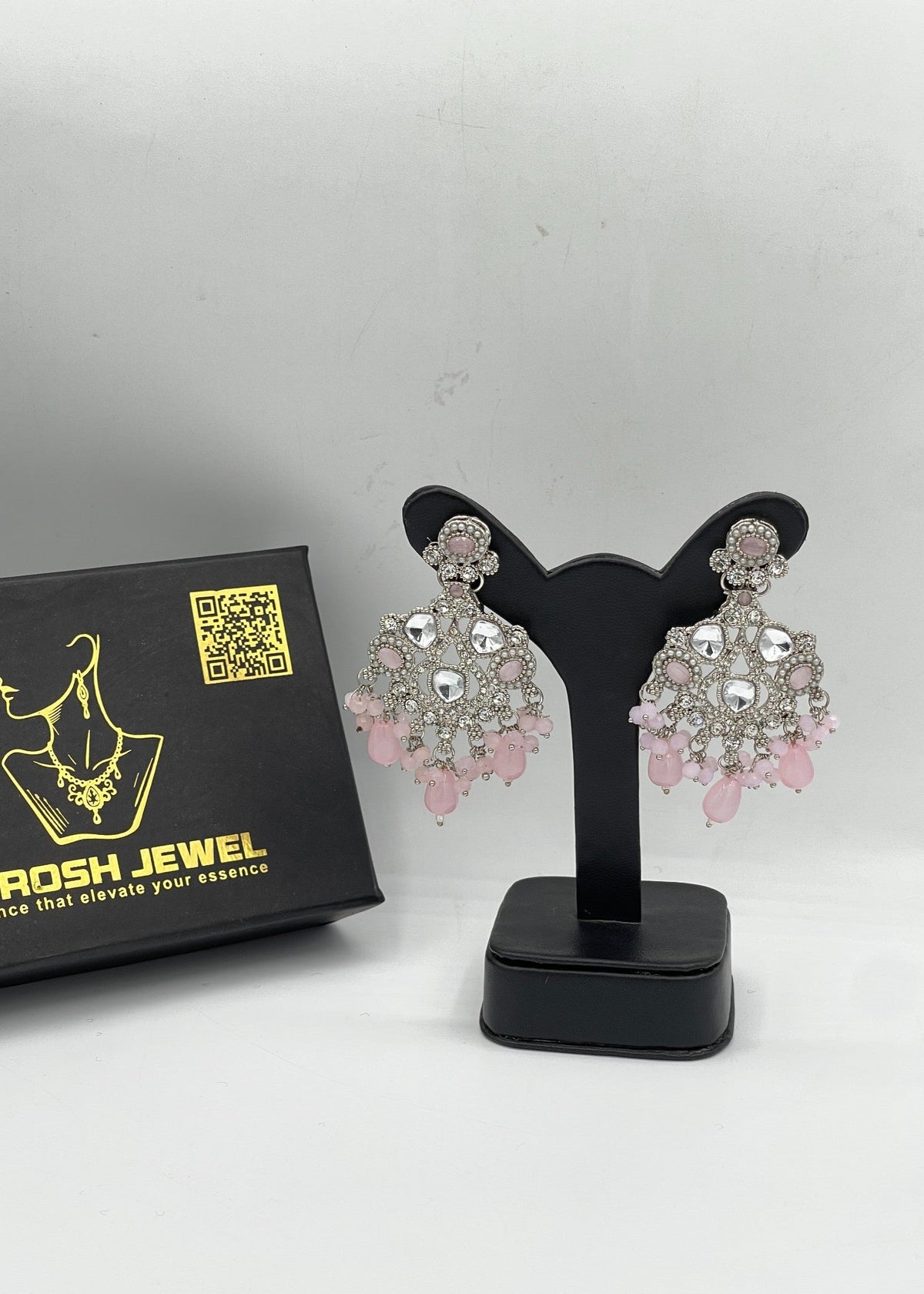 Shop the Soraya Chandbali Earrings from Zarosh Jewel