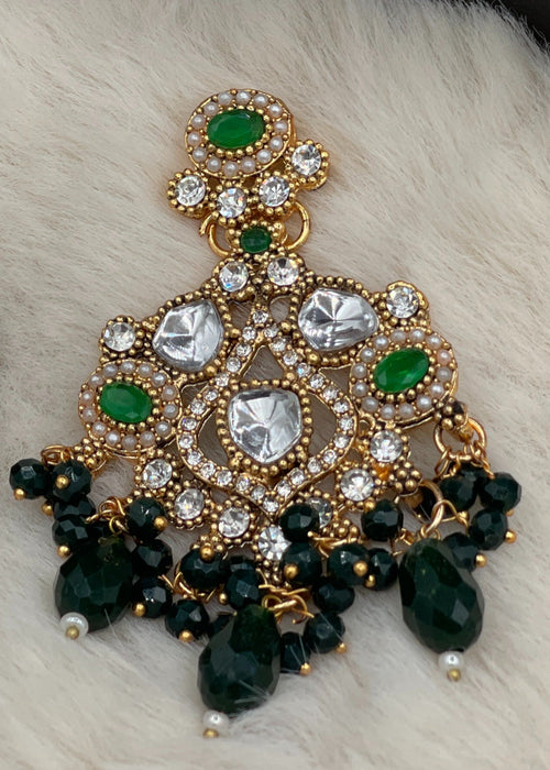 Shop the Soraya Chandbali Earrings from Zarosh Jewel