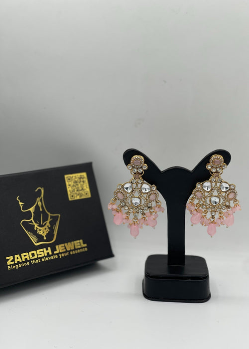 Shop the Soraya Chandbali Earrings from Zarosh Jewel