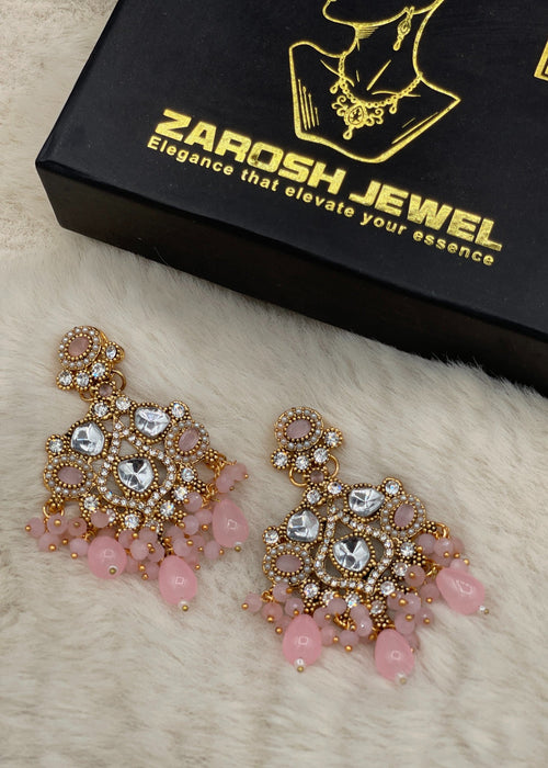 Shop the Soraya Chandbali Earrings from Zarosh Jewel