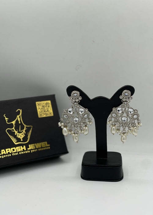 Shop the Soraya Chandbali Earrings from Zarosh Jewel