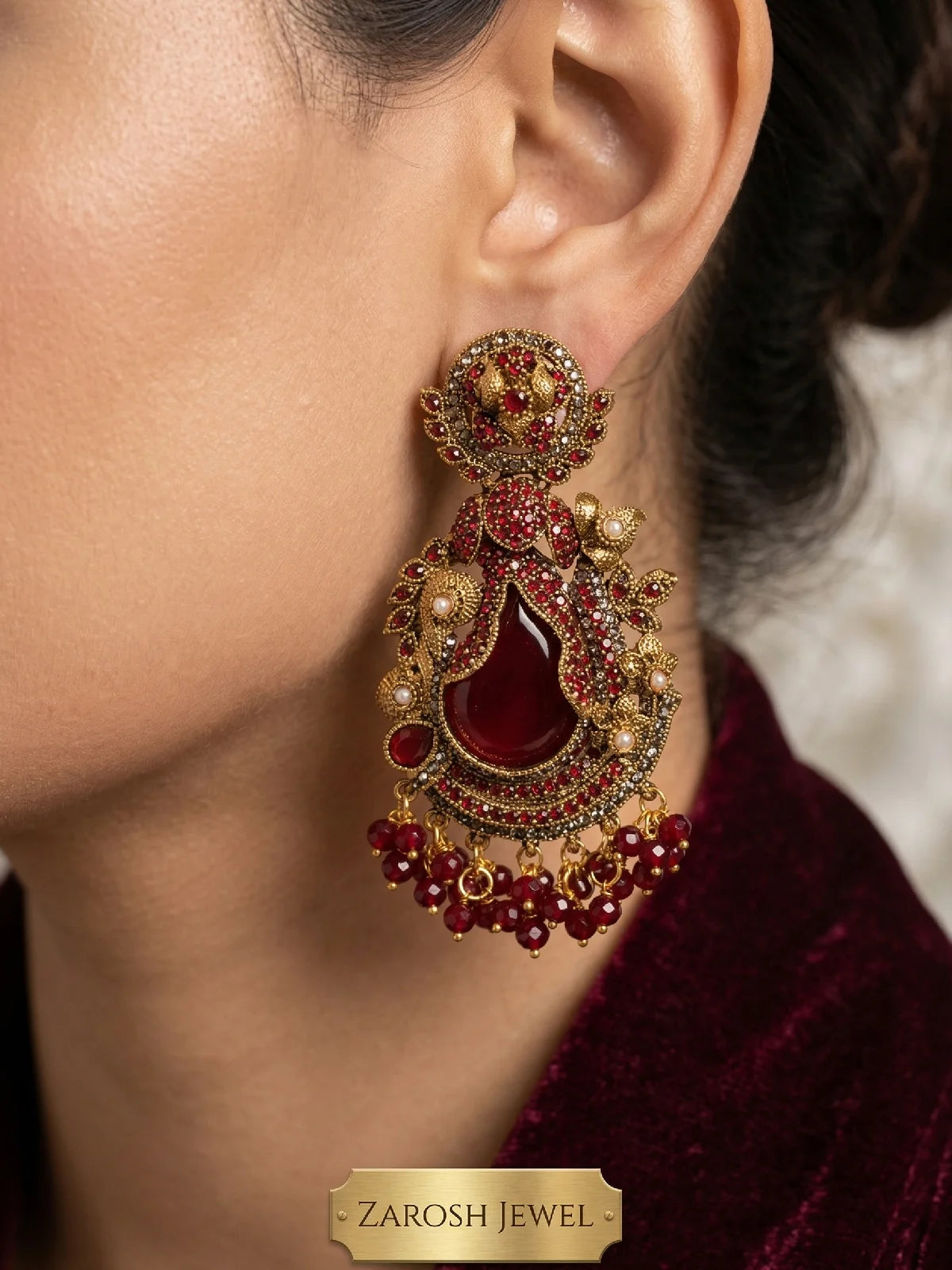 Suha Premium Heritage Earrings