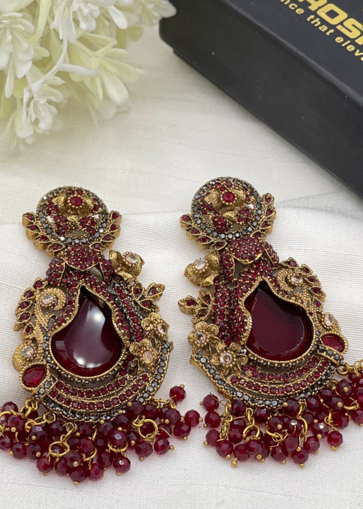 Shop the Suha Premium Heritage Earrings from Zarosh Jewel