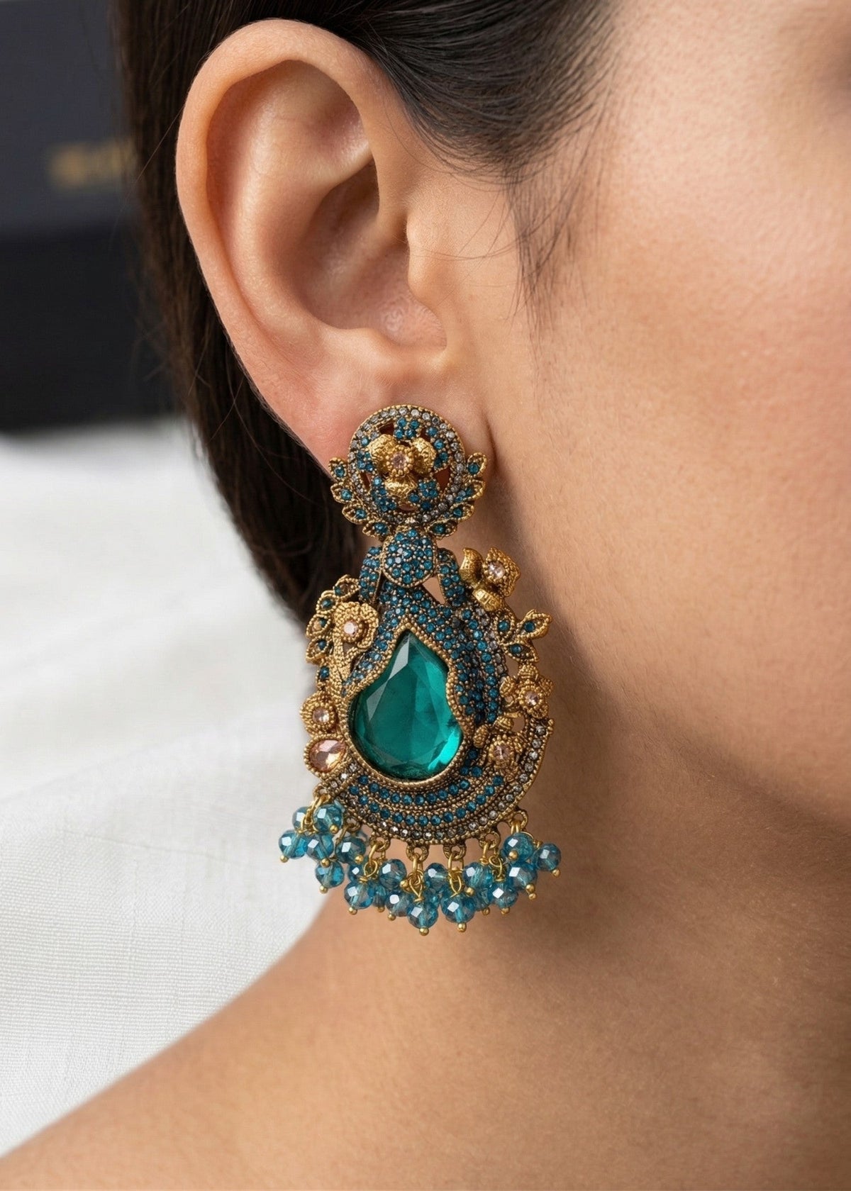 Shop the Suha Premium Heritage Earrings from Zarosh Jewel