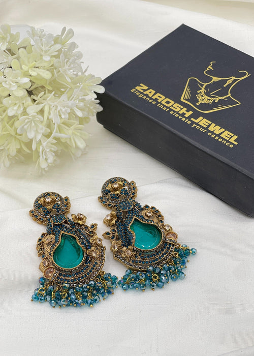Shop the Suha Premium Heritage Earrings from Zarosh Jewel