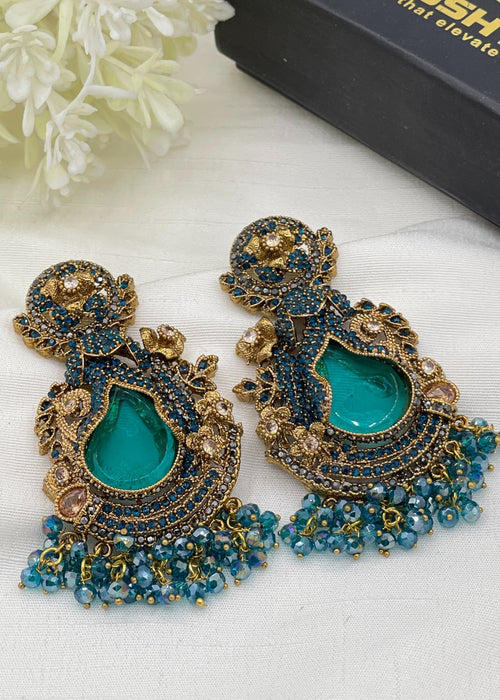 Shop the Suha Premium Heritage Earrings from Zarosh Jewel